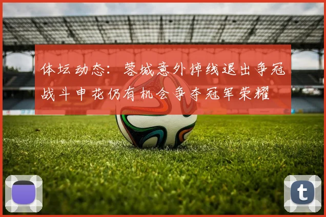 体坛动态：蓉城意外掉线退出争冠战斗申花仍有机会争夺冠军荣耀